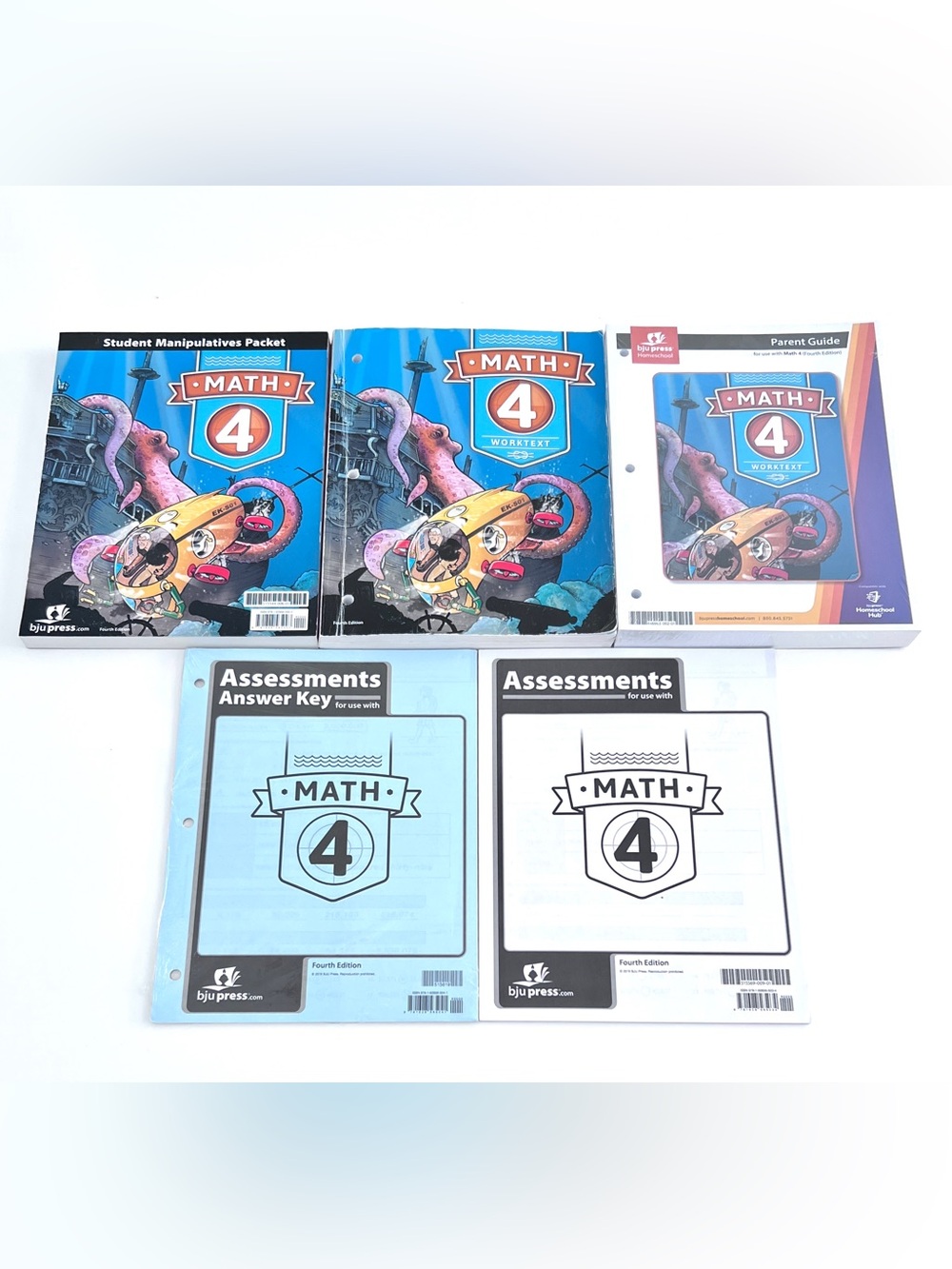 BJU PRESS HOMESCHOOL MATH 4